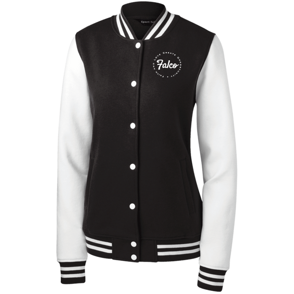 Faith And Love Woman Letterman Jacket