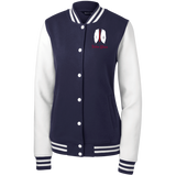 Falco Wear White Suit Woman Letterman Jacket "Multiple Colors"