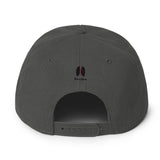 Solid Gray Snapback Hat