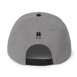 Gray and Black Snapback