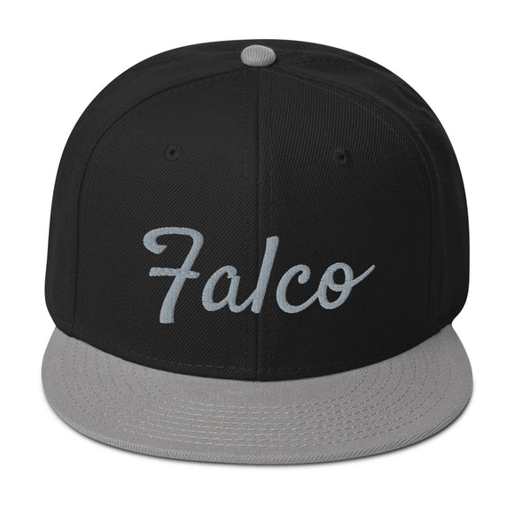 Black And Gray Falco Snapback