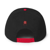 Black and Red Falco Snapback