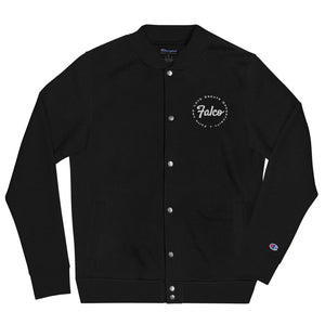 Black Faith and Love Champion Bomber Jacket