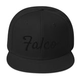 Black on Black Snapback Hat