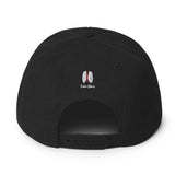 Black on Black Snapback Hat