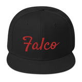 Black And Red Falco Snapback