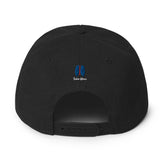 Black and Royal Hat