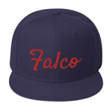 Navy and Red Snapback Hat