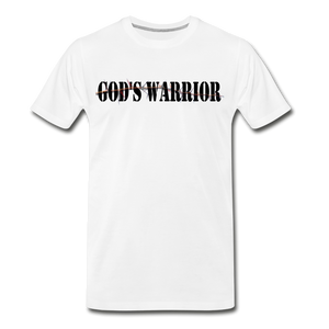 Tall GOD'S Warrior T-Shirt - white