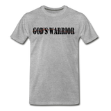 Tall GOD'S Warrior T-Shirt - heather gray