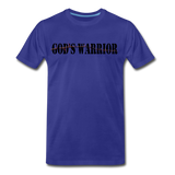 Tall GOD'S Warrior T-Shirt - royal blue