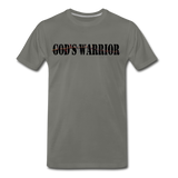 Tall GOD'S Warrior T-Shirt - asphalt gray