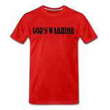 Tall GOD'S Warrior T-Shirt - red