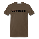 Tall GOD'S Warrior T-Shirt - noble brown