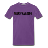 Tall GOD'S Warrior T-Shirt - purple