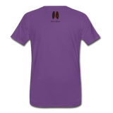 Tall GOD'S Warrior T-Shirt - purple