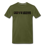 Tall GOD'S Warrior T-Shirt - olive green