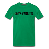 Tall GOD'S Warrior T-Shirt - kelly green