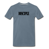 Tall Disciple T-Shirt - steel blue