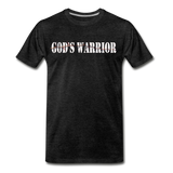 Tall White God's Warrior - charcoal gray