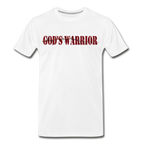 God's Warrior The Blood T-Shirt - white