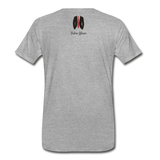 God's Warrior The Blood T-Shirt - heather gray