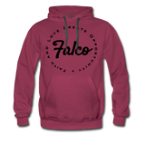 #Faith And Love Hoodie - burgundy