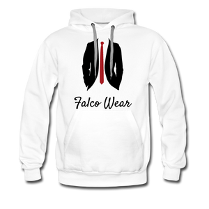 1New Falco Wear Hoodie - white