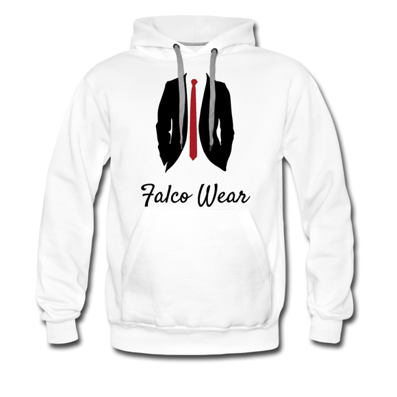 1New Falco Wear Hoodie - white