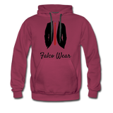 1New Falco Wear Hoodie - burgundy