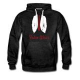 1New Falco Wear Hoodie - charcoal gray