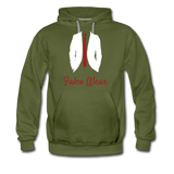 1New Falco Wear Hoodie - olive green