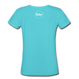 Falco Wear V-Neck T-Shirt "Multiple Colors" - aqua