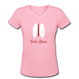 Falco Wear V-Neck T-Shirt "Multiple Colors" - pink