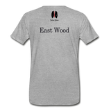 2Hood-ish "East Wood T-Shirt "Multiple Colors" - heather gray