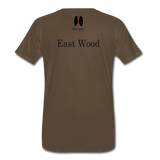 2Hood-ish "East Wood T-Shirt "Multiple Colors" - noble brown