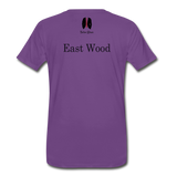 2Hood-ish "East Wood T-Shirt "Multiple Colors" - purple