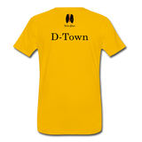 2Hood-ish "D-Town" T-Shirt "Multiple Colors" - sun yellow