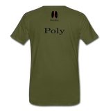 2Hood-ish "Poly" T-Shirt "Multiple Colors" - olive green