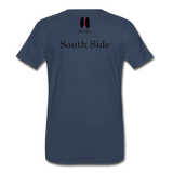 2Hood-ish "South Side" T-Shirt "Multiple Colors" - navy