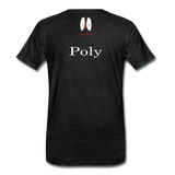 2Hood-ish "Poly" T-Shirt "Multiple Colors" - charcoal gray