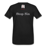 2Hood-ish "Stop Six" T-Shirt "Multiple Colors" - black