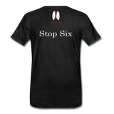 2Hood-ish "Stop Six" T-Shirt "Multiple Colors" - charcoal gray