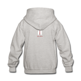 Faith And Love Kids Hoodie "Multiple Colors" - heather gray