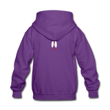 Faith And Love Kids Hoodie "Multiple Colors" - purple