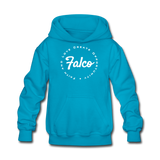 Faith And Love Kids Hoodie "Multiple Colors" - turquoise