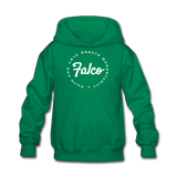 Faith And Love Kids Hoodie "Multiple Colors" - kelly green