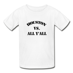 Houston Vs All Y'All - white