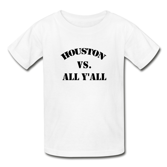 Houston Vs All Y'All - white