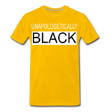 Falco Unapologetically Black T-Shirt - sun yellow